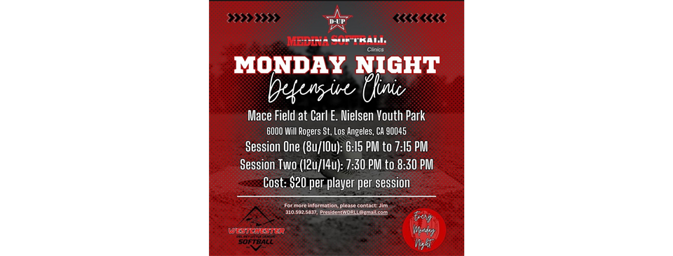 Weekly Monday Night Defensive Clinic