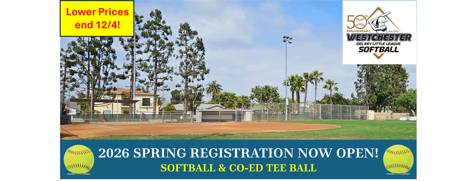 2026 Spring Registration Now Open!